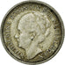 Coin, Netherlands, Wilhelmina I, 10 Cents, 1941, AU(50-53), Silver, KM:163