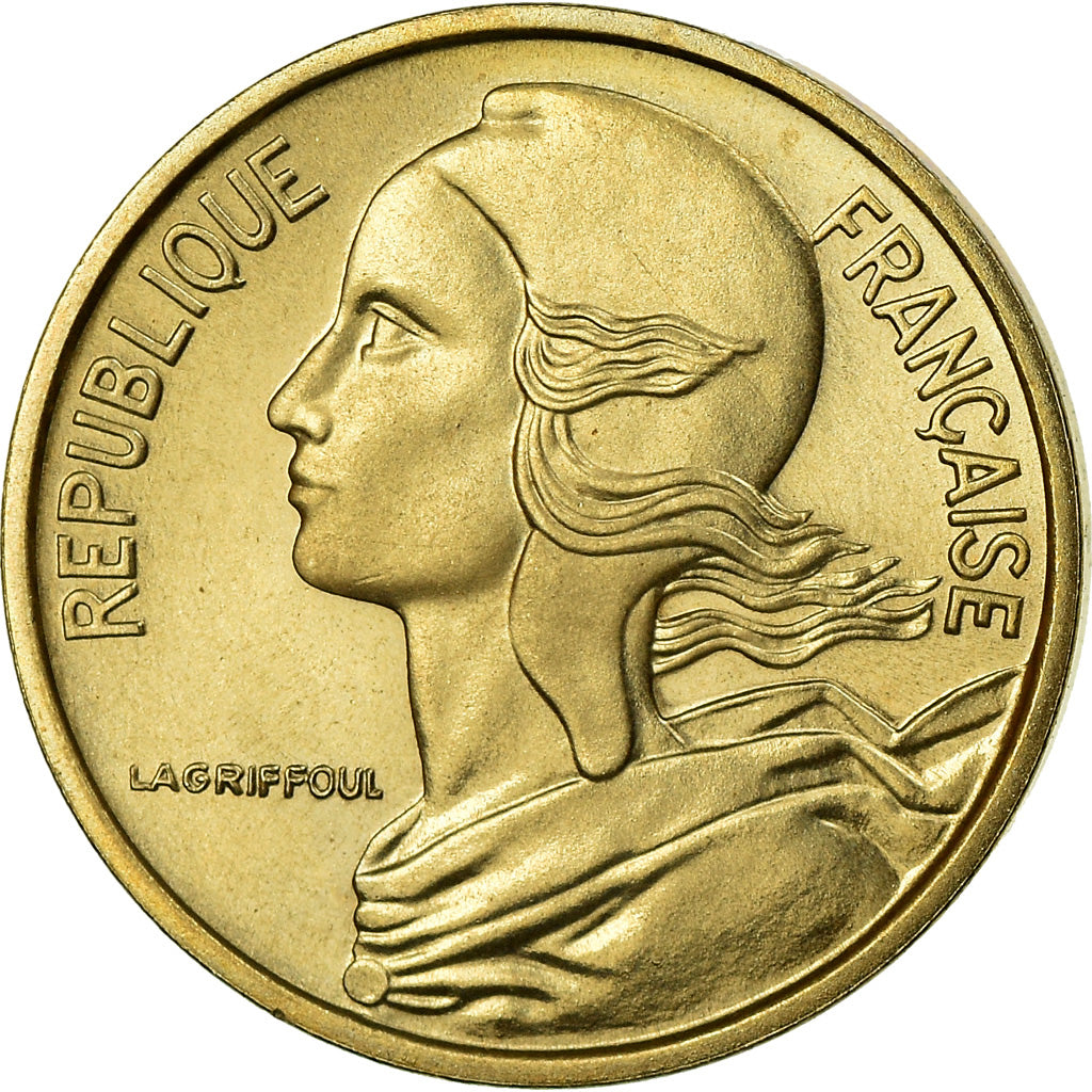 Coin, France, Marianne, 5 Centimes, 1973, Paris, FDC, MS(65-70)