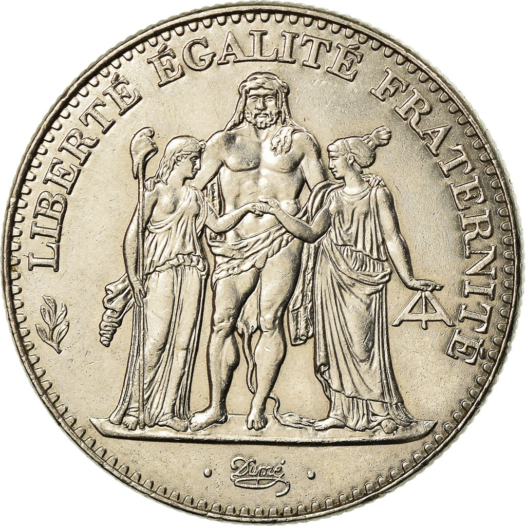 Moeda, França, Hercule, 5 Francs, 1996, Paris, EF(40-45), Níquel, KM:1155