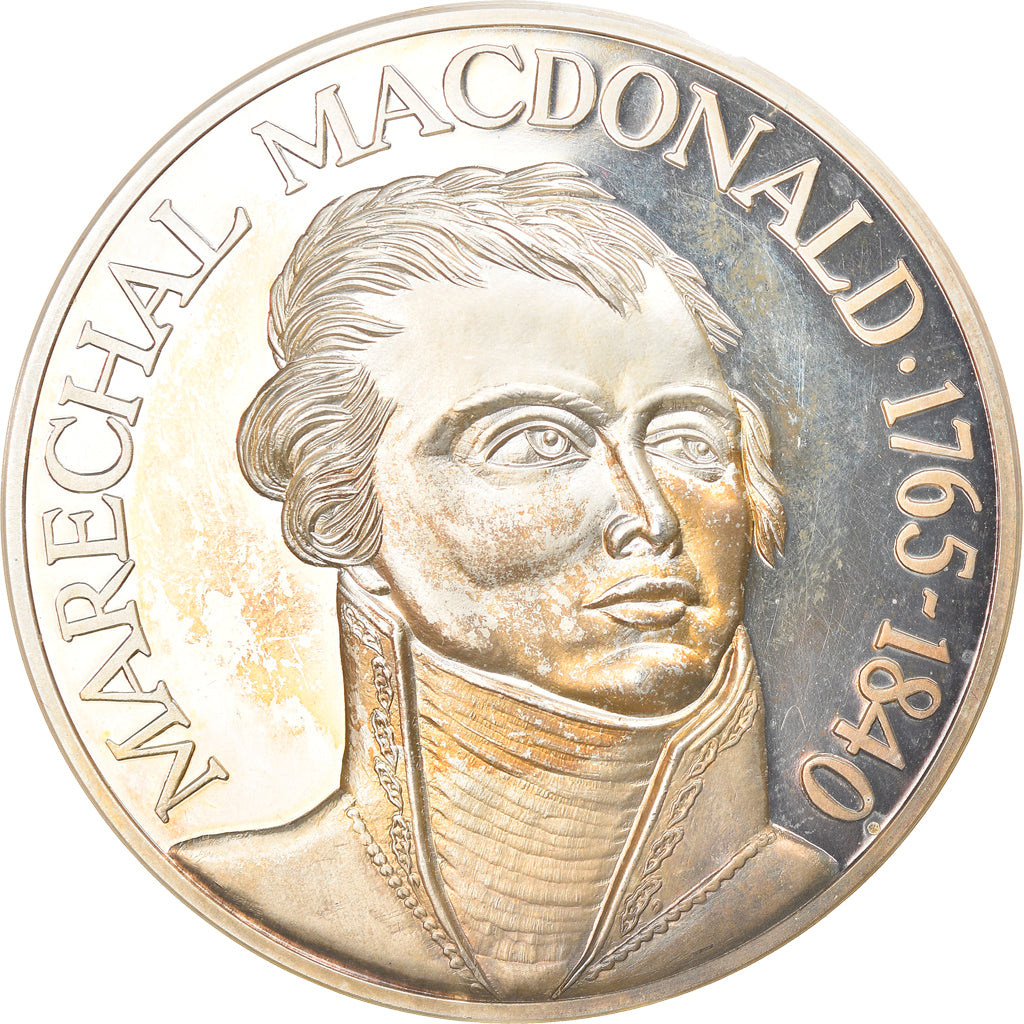 France, Medal, Napoléon Ier, Maréchal Macdonald, History, 1976, MS(65-70)