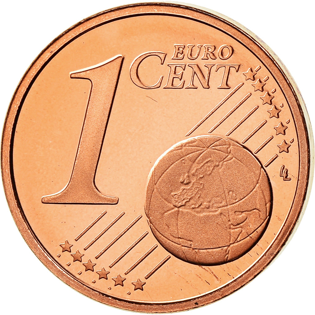 San Marino, Euro Cent, 2009, BE, FDC, Copper Plated Steel, KM:440