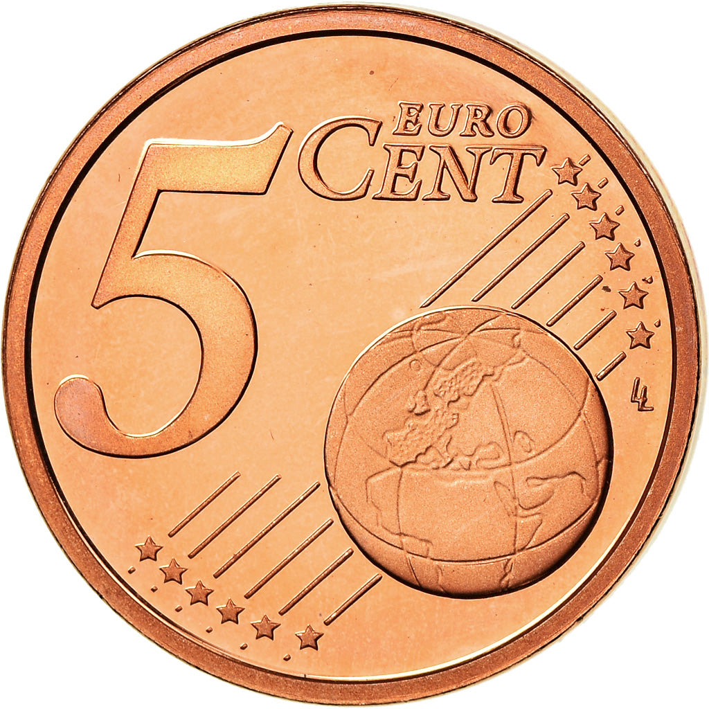 San Marino, 5 Euro Cent, 2008, BE, STGL, Copper Plated Steel, KM:442