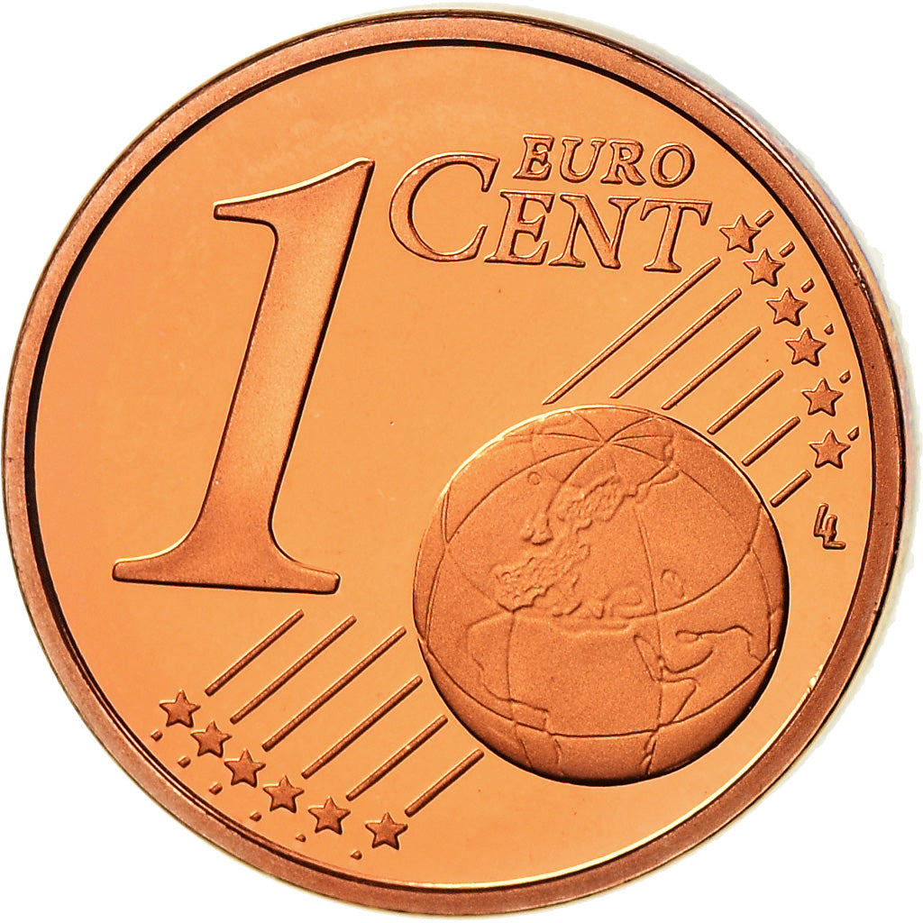 San Marino, Euro Cent, 2008, BE, STGL, Copper Plated Steel, KM:440