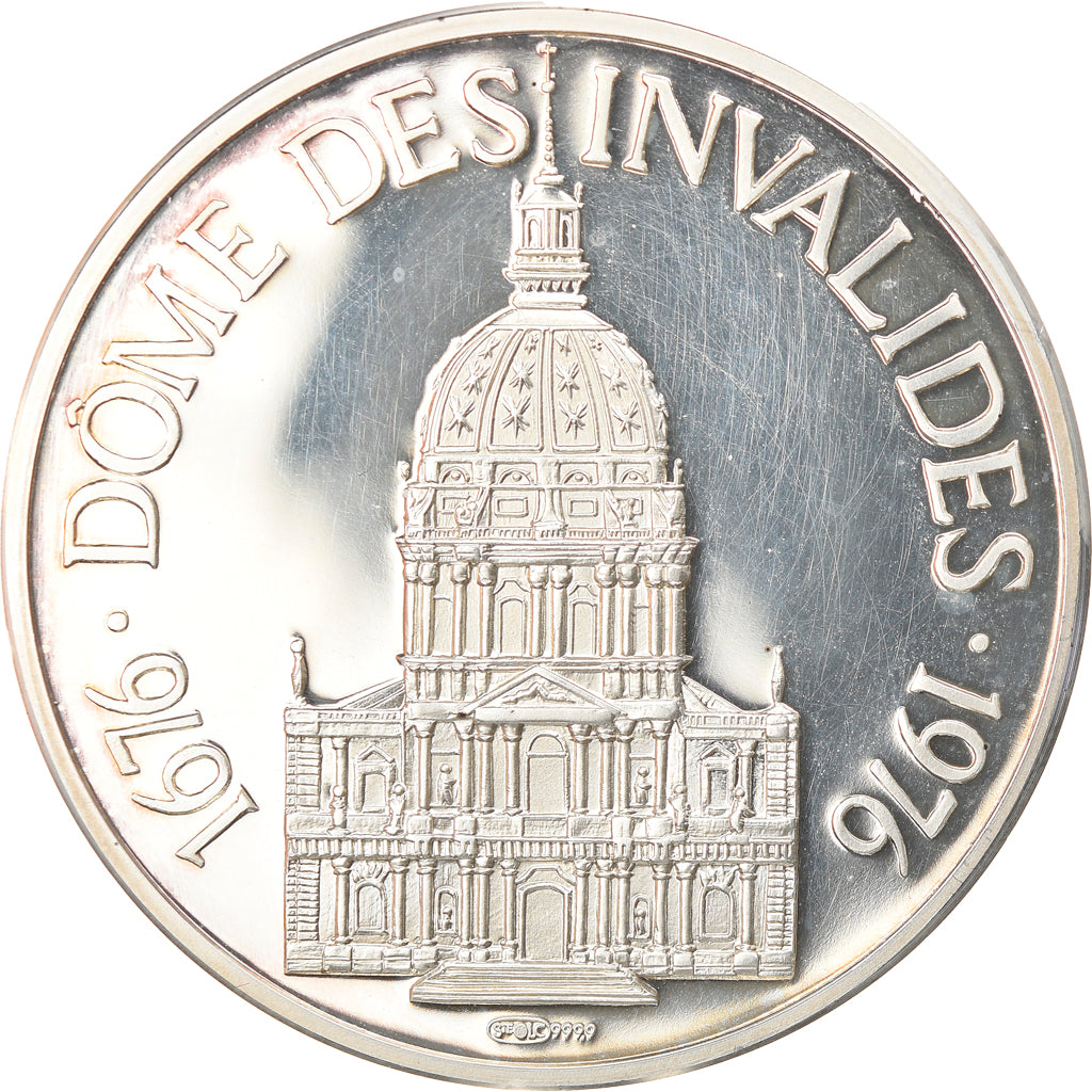 France, Medal, Napoléon Ier, Maréchal Suchet, History, 1976, MS(65-70), Silver