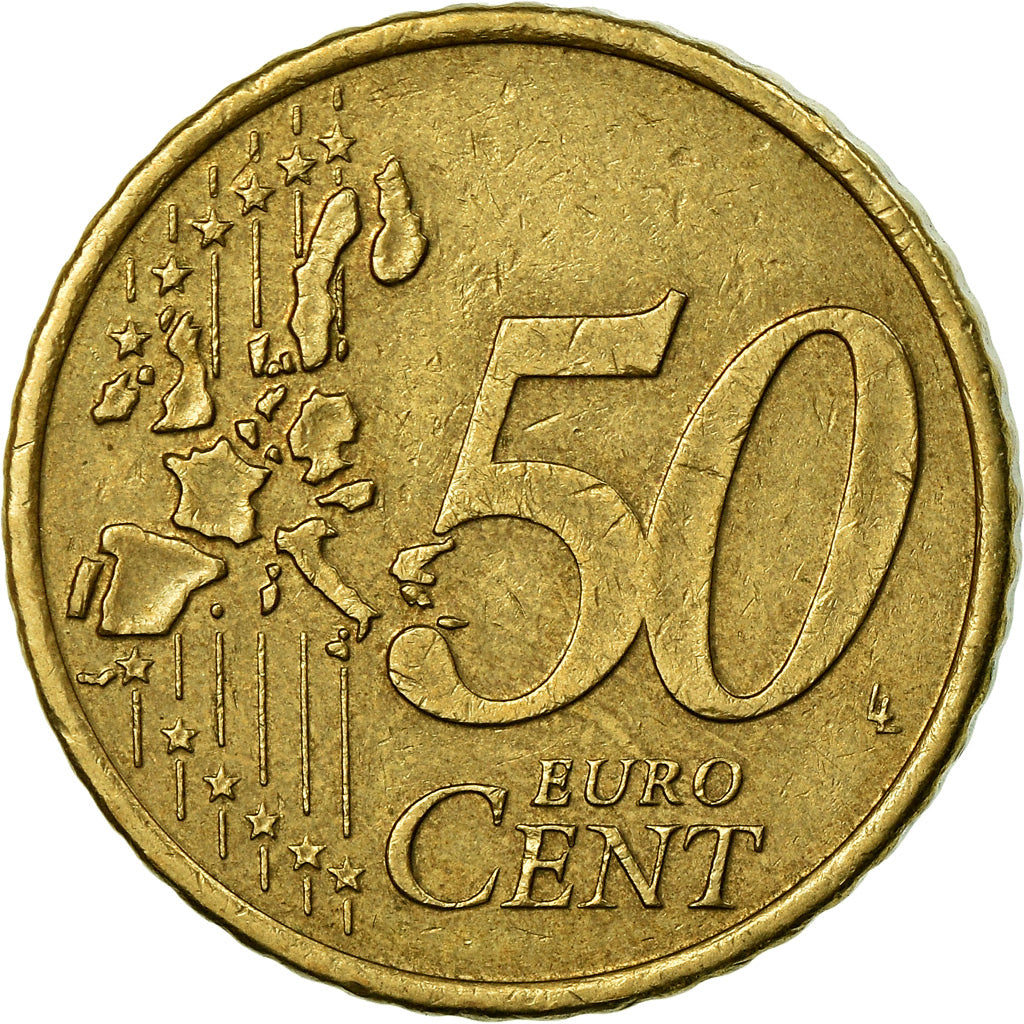 Oostenrijk, 50 Euro Cent, 2002, ZF, Tin, KM:3087