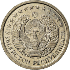 Moneda, Uzbekistán, 20 Tiyin, 1994, EBC, Níquel recubierto de acero, KM:5.1