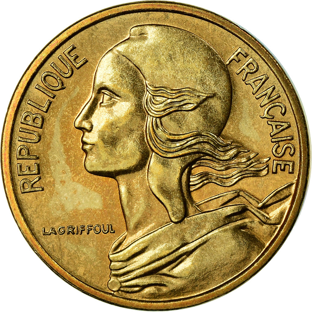 Munten, Frankrijk, Marianne, 5 Centimes, 1982, Paris, FDC, FDC, Aluminum-Bronze