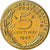 Munten, Frankrijk, Marianne, 5 Centimes, 1982, Paris, FDC, FDC, Aluminum-Bronze