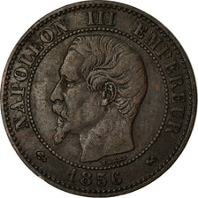 Coin, France, Napoleon III, Napoléon III, 2 Centimes, 1856, Rouen, EF(40-45)