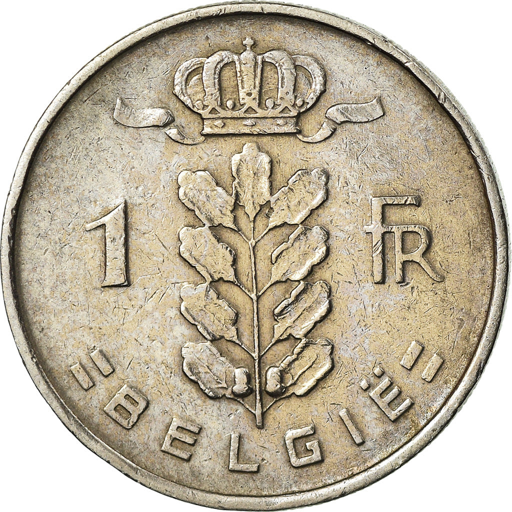 Coin, Belgium, Franc, 1953, AU(50-53), Copper-nickel, KM:143.1
