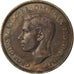 Coin, Great Britain, George VI, Penny, 1938, AU(50-53), Bronze, KM:845
