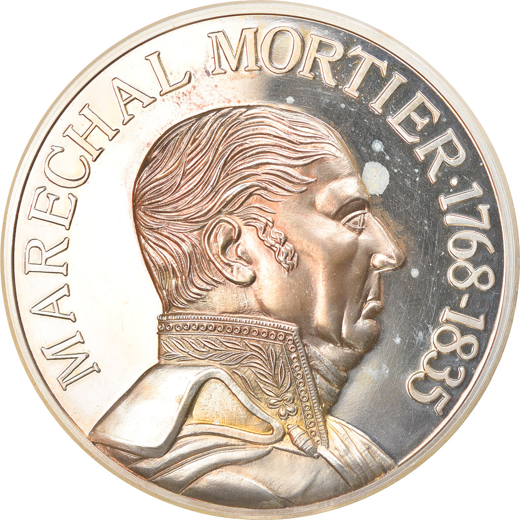 France, Medal, Napoléon Ier, Maréchal Mortier, History, 1976, MS(65-70)