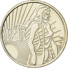 France, 5 Euro, 2008, AU(55-58), Silver, Gadoury:EU287, KM:1534