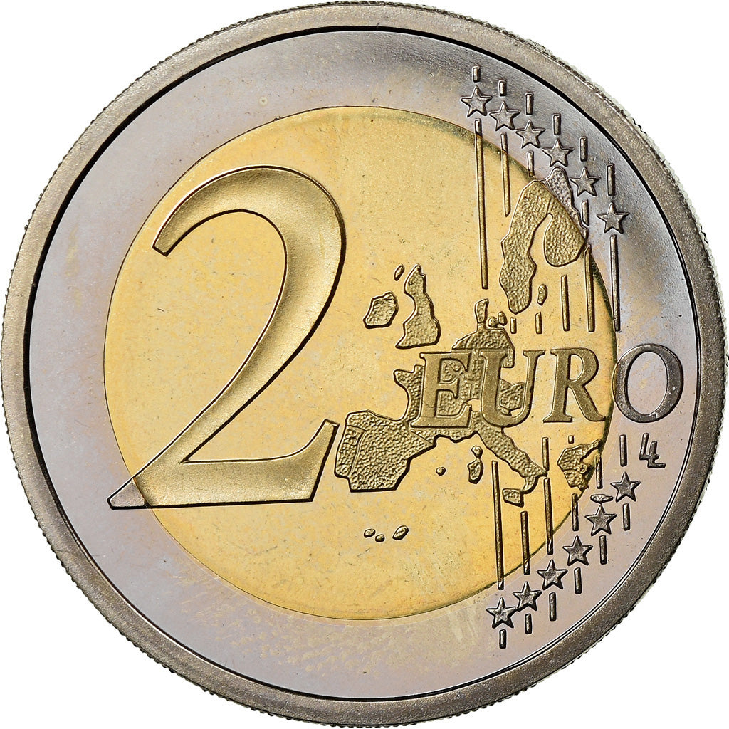 France, 2 Euro, 2002, BE, MS(65-70), Bi-Metallic, KM:1289
