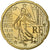 França, 20 Euro Cent, 1999, BE, MS(65-70), Latão, KM:1286