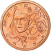 France, 5 Euro Cent, 1999, BE, MS(65-70), Copper Plated Steel, KM:1284