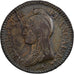 France, Decime, Dupré, AN 7/5, Paris, Copper, EF(40-45), Gadoury:187
