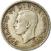 Moneda, Gran Bretaña, George VI, 3 Pence, 1937, MBC, Plata, KM:848