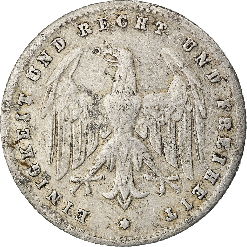 Coin, GERMANY, WEIMAR REPUBLIC, 200 Mark, 1923, Munich, EF(40-45), Aluminum