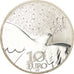 França, 10 Euro, Europa, 2015, Proof, MS(65-70), Prata, Gadoury:EU736