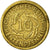 Moneda, ALEMANIA - REPÚBLICA DE WEIMAR, 10 Reichspfennig, 1924, Hamburg, MBC