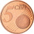 Portugal, 5 Euro Cent, 2004, BE, STGL, Copper Plated Steel, KM:742