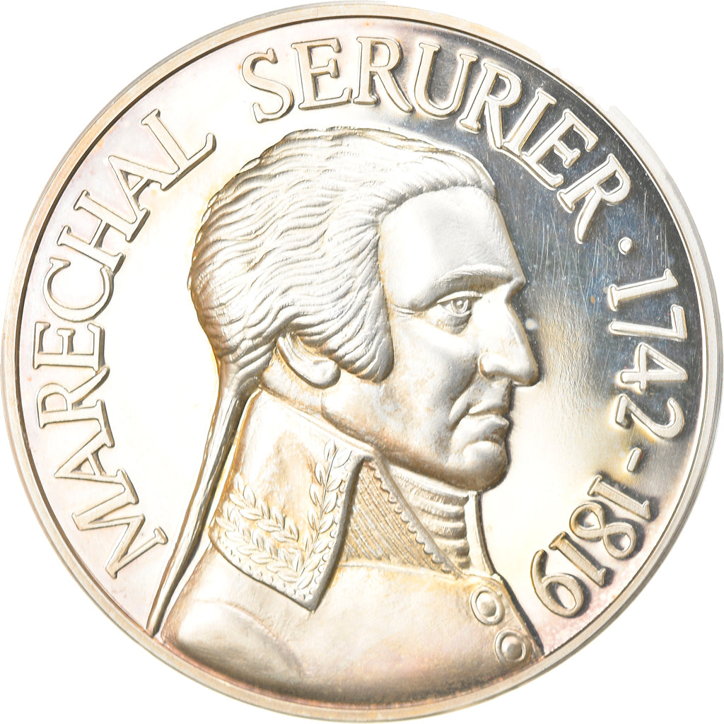 France, Médaille, Napoléon Ier, Maréchal Sérurier, History, 1976, FDC