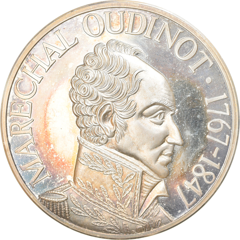 France, Medal, Napoléon Ier, Maréchal Oudinot, History, 1976, MS(65-70)