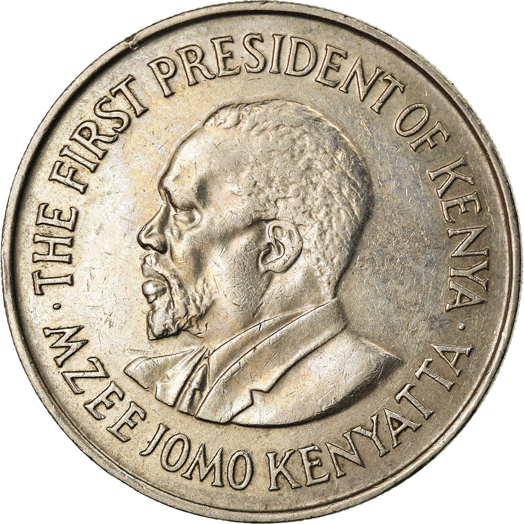 Moneda, Kenia, Shilling, 1978, MBC+, Cobre - níquel, KM:14