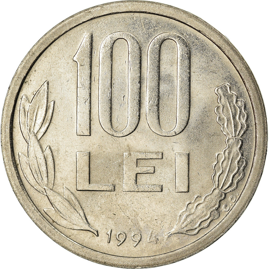 Monnaie, Roumanie, 100 Lei, 1994, SUP, Nickel plated steel, KM:111