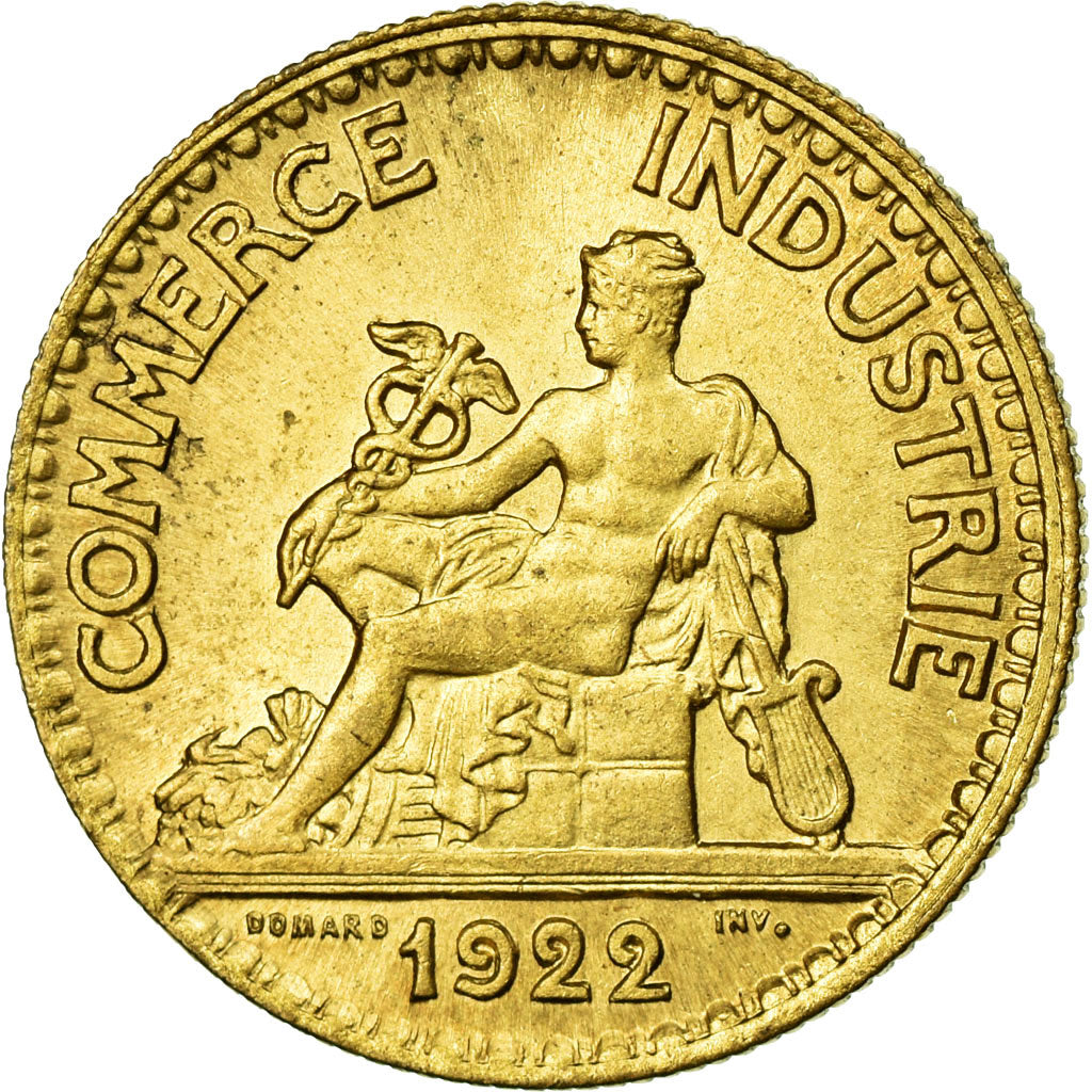 Coin, France, Chambre de commerce, 50 Centimes, 1922, MS(65-70)