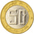 Monnaie, Algeria, 50 Dinars, 1992, Algiers, TTB, Bi-Metallic, KM:126