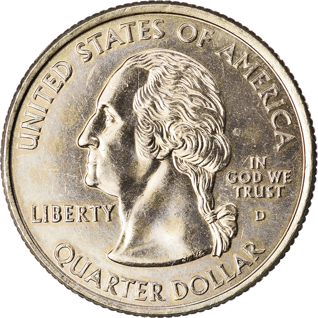 Coin, United States, Nevada, Quarter, 2006, U.S. Mint, Denver, golden, MS(63)