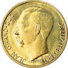 Coin, Luxembourg, Jean, 5 Francs, 1986, EF(40-45), Aluminum-Bronze, KM:60.1