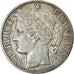 Moneta, Francia, Cérès, Franc, 1872, Paris, BB, Argento, KM:822.1