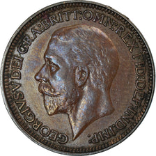 Coin, Great Britain, George V, Farthing, 1932, AU(50-53), Bronze, KM:825