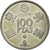 Moneta, Hiszpania, Juan Carlos I, 100 Pesetas, 1980, AU(50-53), Miedź-Nikiel