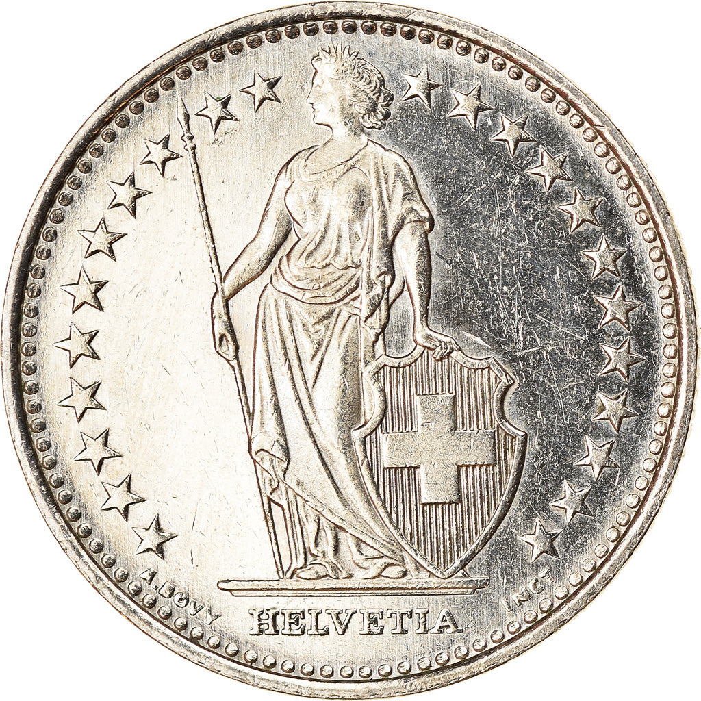 Monnaie, Suisse, Franc, 2011, Bern, TTB+, Copper-nickel, KM:24a.3