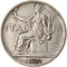 Moneda, Italia, Vittorio Emanuele III, Lira, 1922, Rome, MBC, Níquel, KM:62