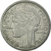Coin, France, Morlon, 2 Francs, 1945, Castelsarrasin, EF(40-45), Aluminum