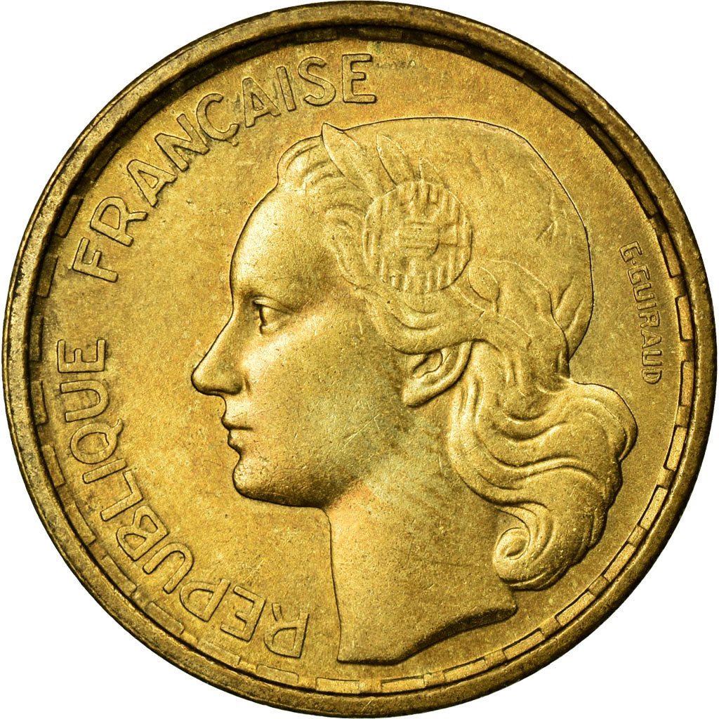 Monnaie, France, Guiraud, 10 Francs, 1950, Beaumont le Roger, SUP+