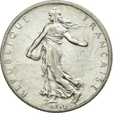 Moneta, Francia, Semeuse, 2 Francs, 1908, Paris, SPL-, Argento, KM:845.1