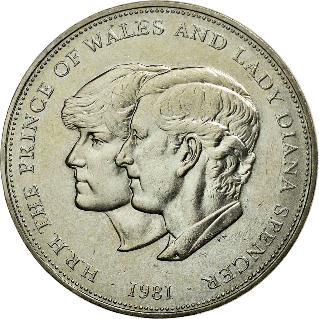 Moneda, Gran Bretaña, Elizabeth II, 25 New Pence, 1981, EBC+, Cobre - níquel