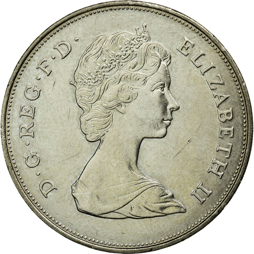 Moneta, Wielka Brytania, Elizabeth II, 25 New Pence, 1981, MS(60-62)