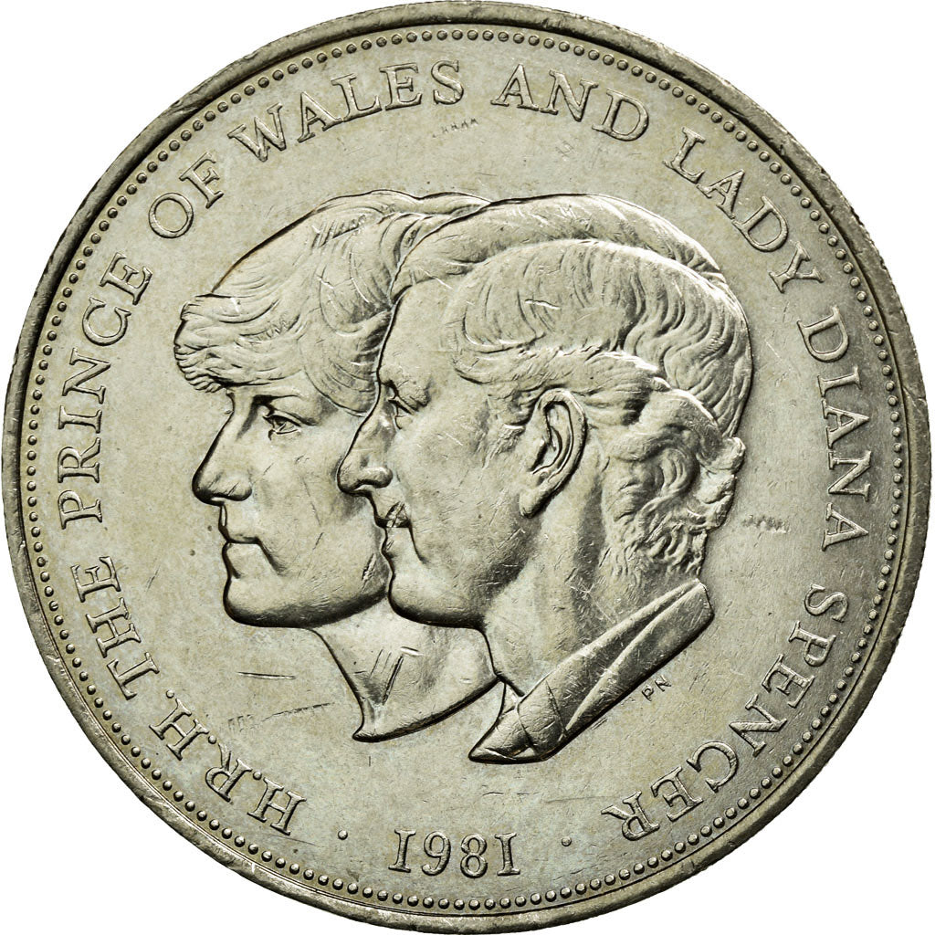 Moneta, Wielka Brytania, Elizabeth II, 25 New Pence, 1981, MS(60-62)