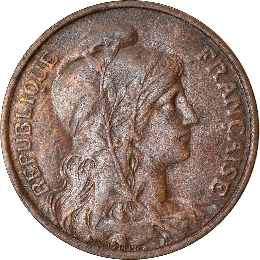 Coin, France, Dupuis, 5 Centimes, 1911, Paris, EF(40-45), Bronze, KM:842