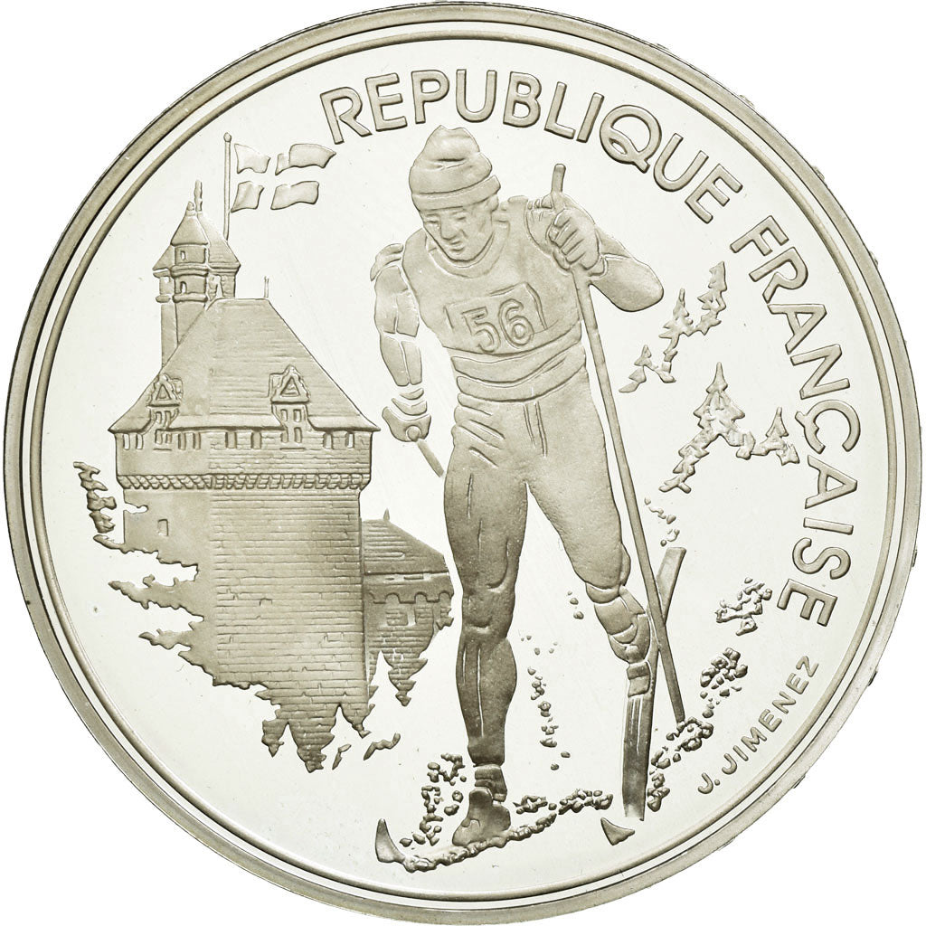 Coin, France, 100 Francs, 1991, MS(65-70), Silver, KM:994