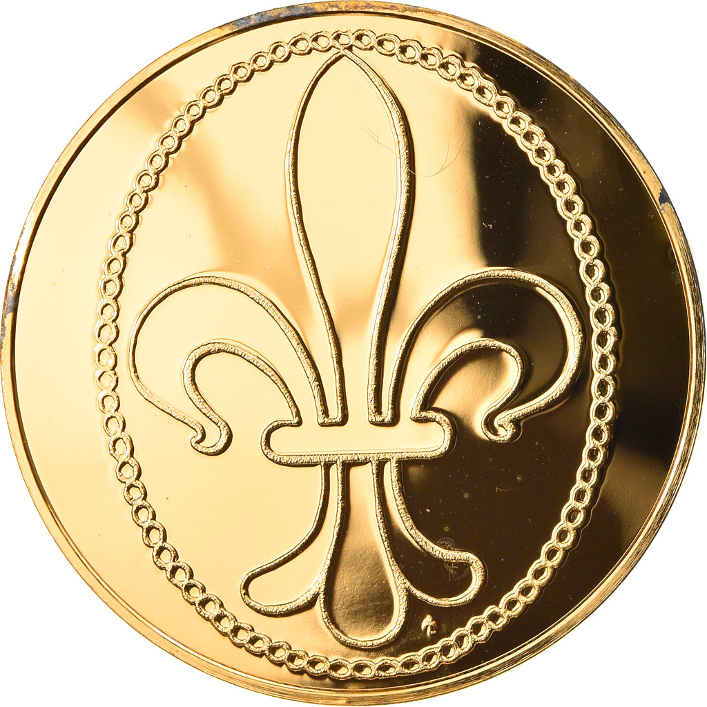 France, Médaille, Les Rois de France, Louis IX, History, SPL+, Vermeil