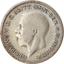 Moneta, Wielka Brytania, George V, 6 Pence, 1933, VF(30-35), Srebro, KM:832