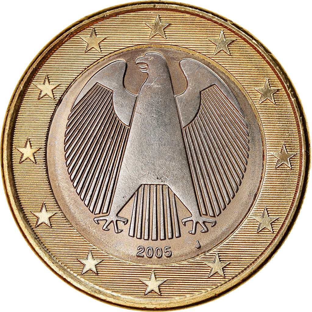 Bundesrepublik Deutschland, Euro, 2005, VZ, Bi-Metallic, KM:213